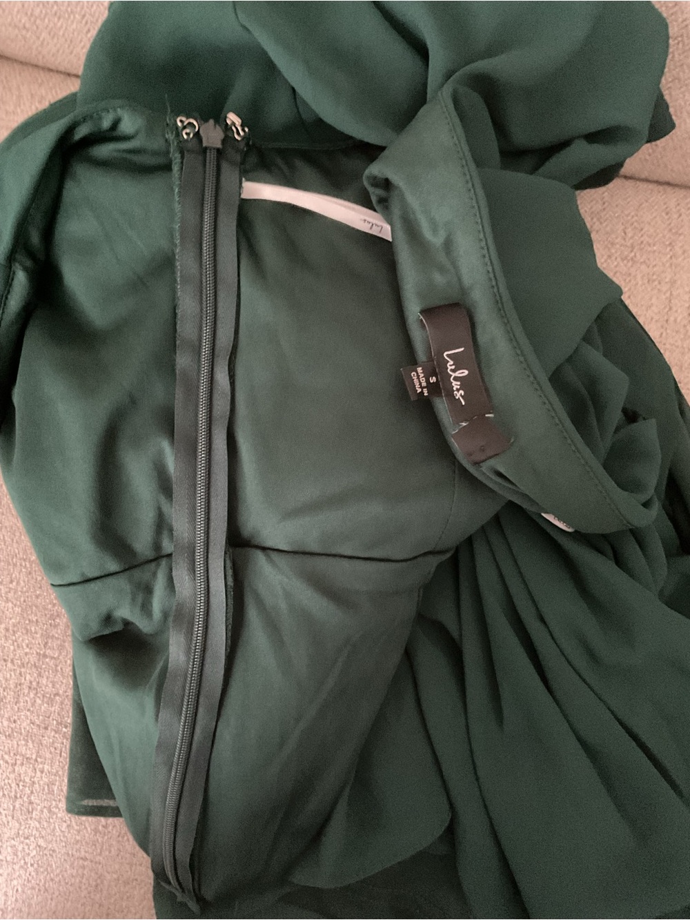 Lulus Simply Brilliant Green One-Shoulder Bow Side Slit Maxi Dress Event - Picture 11 of 14